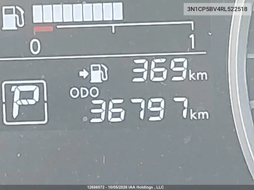 2024 NISSAN KICKS VIN 3N1CP5BV4RL522518 — фото 15