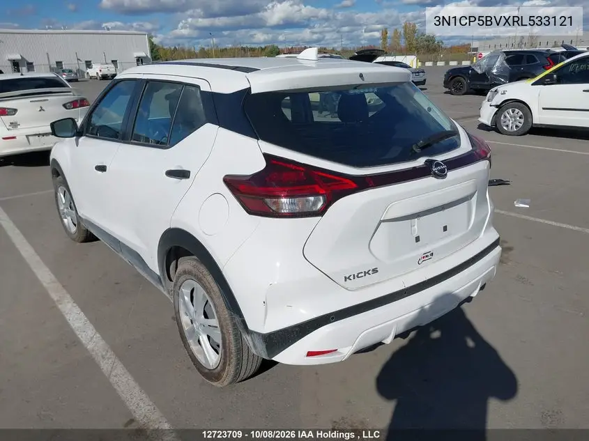 2024 NISSAN KICKS VIN 3N1CP5BVXRL533121 — фото 3