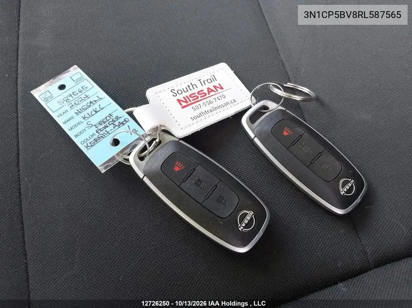 2024 NISSAN KICKS VIN 3N1CP5BV8RL587565 — фото 11