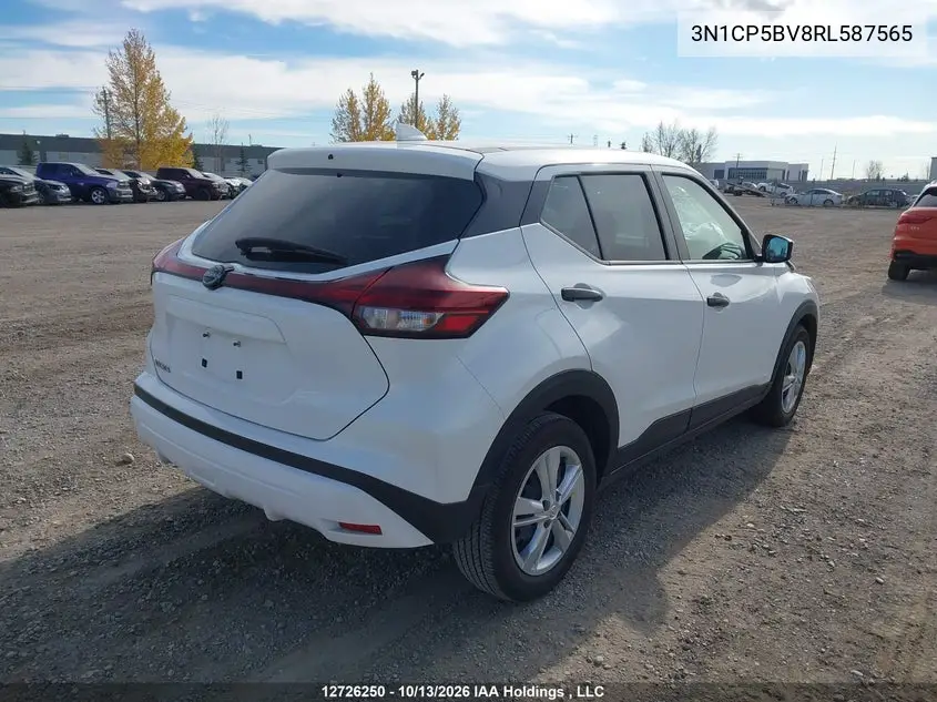 2024 NISSAN KICKS VIN 3N1CP5BV8RL587565 — фото 4