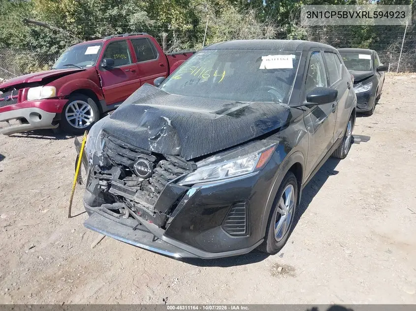 2024 NISSAN KICKS VIN 3N1CP5BVXRL594923 — фото 2