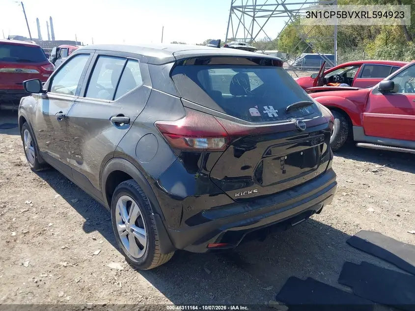 2024 NISSAN KICKS VIN 3N1CP5BVXRL594923 — фото 3