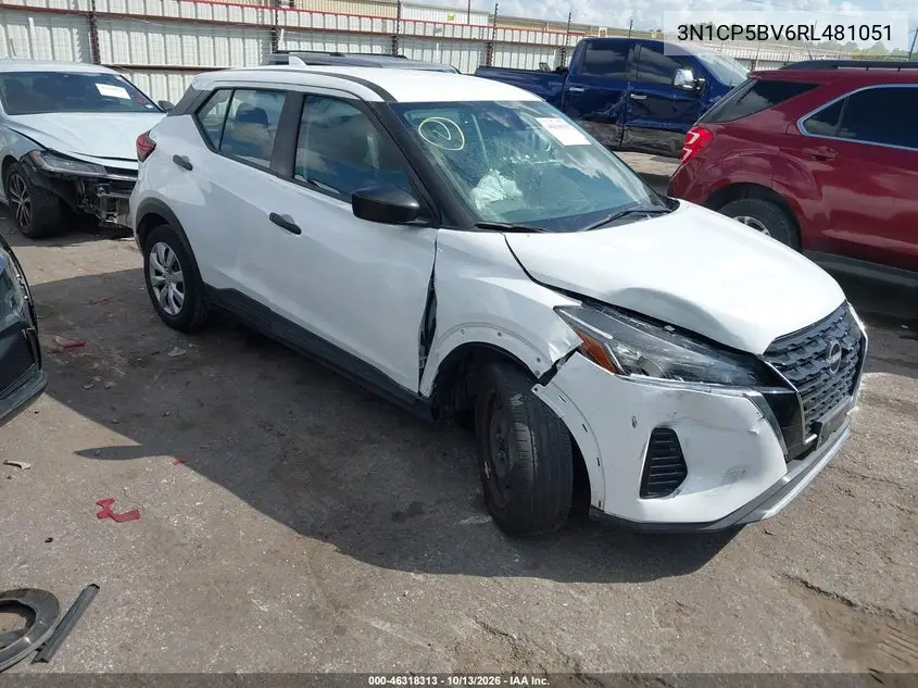 NISSAN KICKS 2024, VIN 3N1CP5BV6RL481051