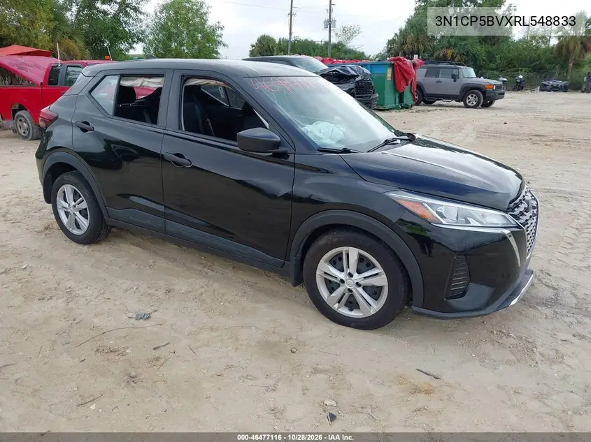NISSAN KICKS 2024, VIN 3N1CP5BVXRL548833