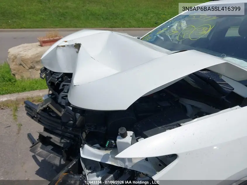 2025 NISSAN KICKS VIN 3N8AP6BA5SL416399 — фото 10