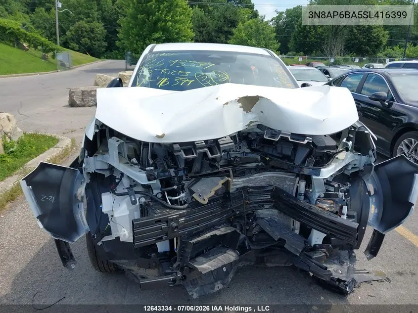 2025 NISSAN KICKS VIN 3N8AP6BA5SL416399 — фото 13