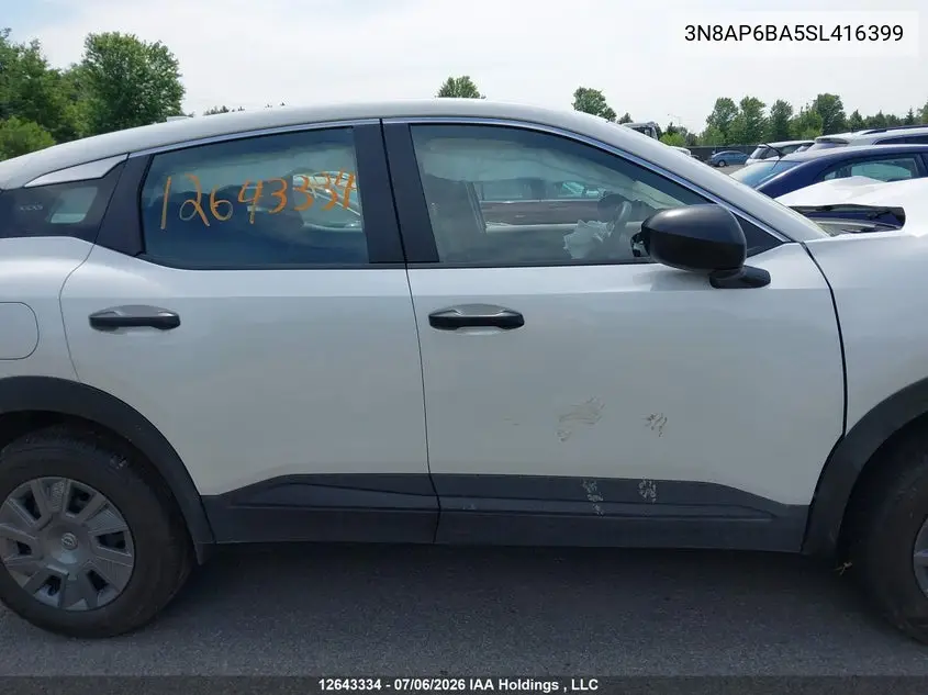 2025 NISSAN KICKS VIN 3N8AP6BA5SL416399 — фото 14