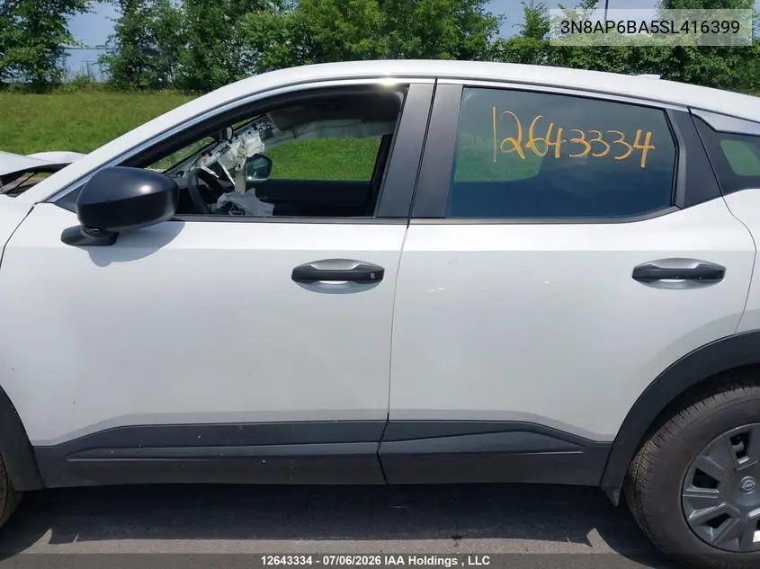 2025 NISSAN KICKS VIN 3N8AP6BA5SL416399 — фото 15