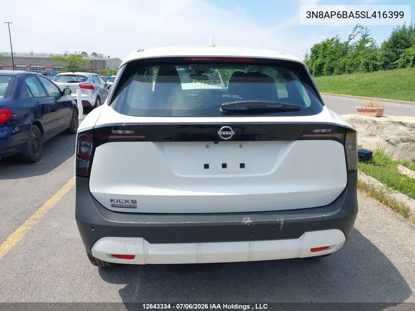 2025 NISSAN KICKS VIN 3N8AP6BA5SL416399 — фото 17