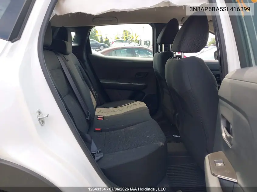 2025 NISSAN KICKS VIN 3N8AP6BA5SL416399 — фото 8