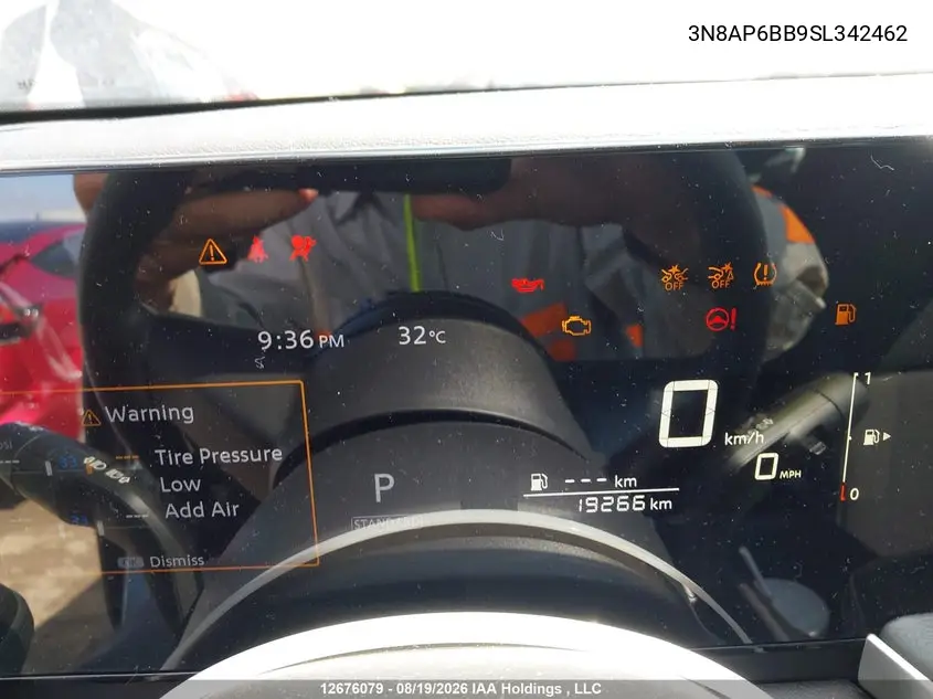 2025 NISSAN KICKS VIN 3N8AP6BB9SL342462 — фото 7