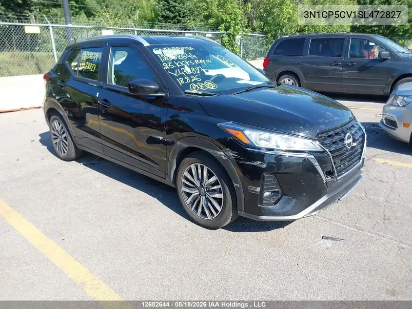 NISSAN KICKS 2025, VIN 3N1CP5CV1SL472827
