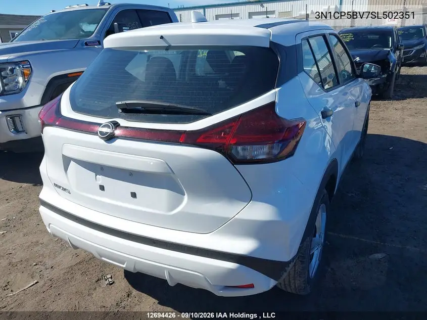 2025 NISSAN KICKS VIN 3N1CP5BV7SL502351 — фото 4