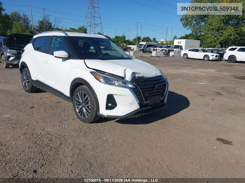 NISSAN KICKS 2025, VIN 3N1CP5CV0SL509348