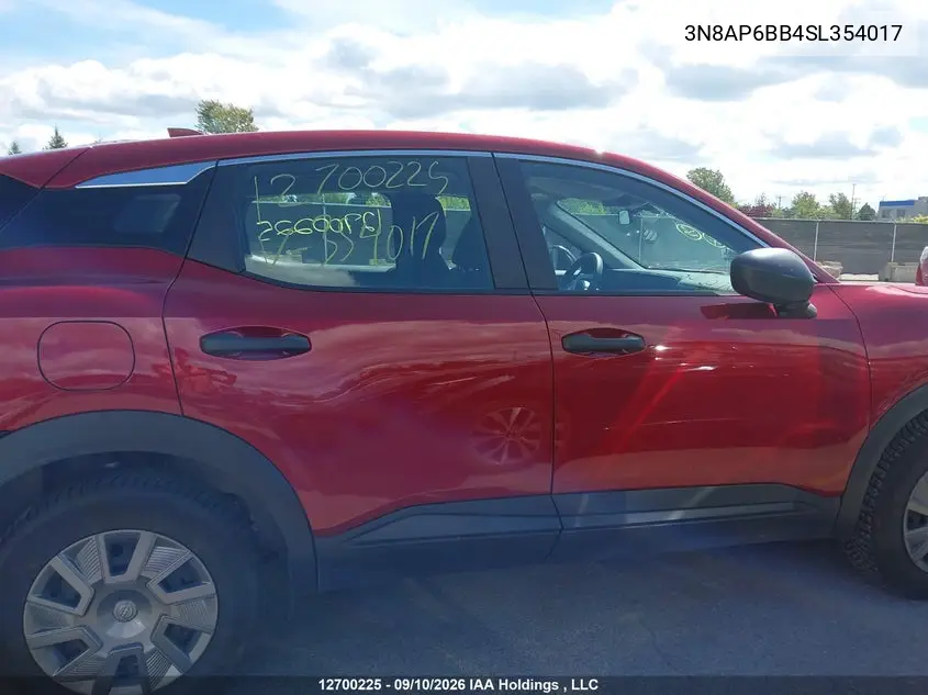 2025 NISSAN KICKS VIN 3N8AP6BB4SL354017 — фото 14