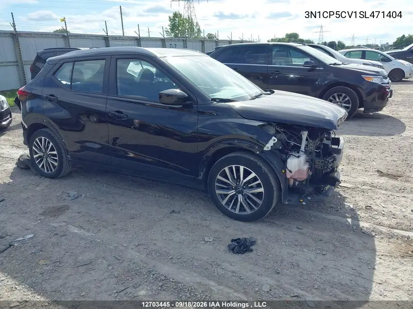 NISSAN KICKS 2025, VIN 3N1CP5CV1SL471404