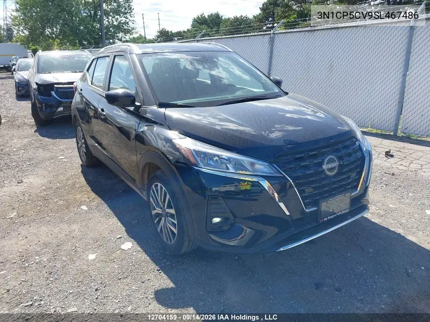 NISSAN KICKS 2025, VIN 3N1CP5CV9SL467486
