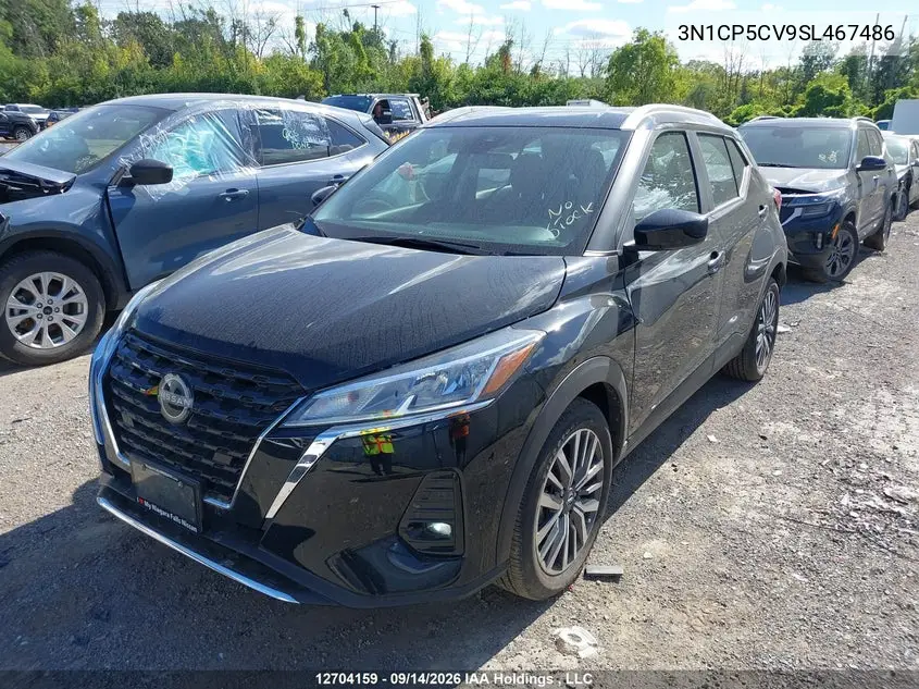 2025 NISSAN KICKS VIN 3N1CP5CV9SL467486 — фото 2
