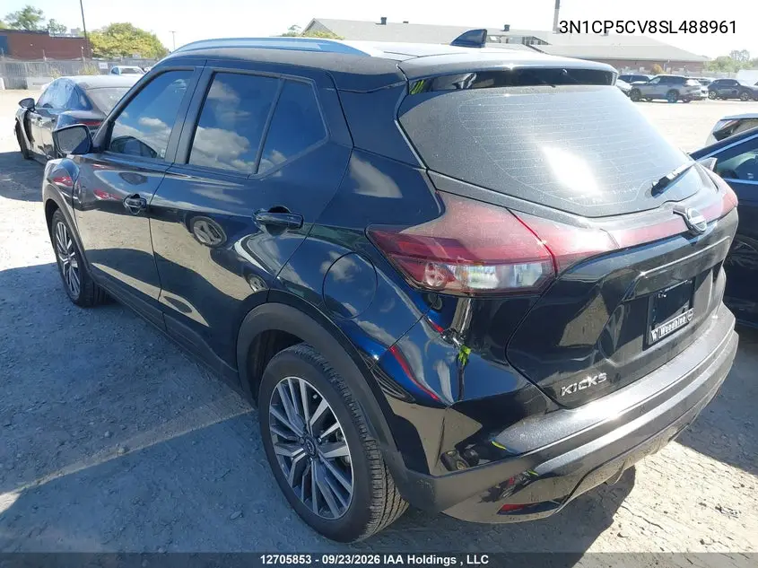 2025 NISSAN KICKS VIN 3N1CP5CV8SL488961 — фото 3