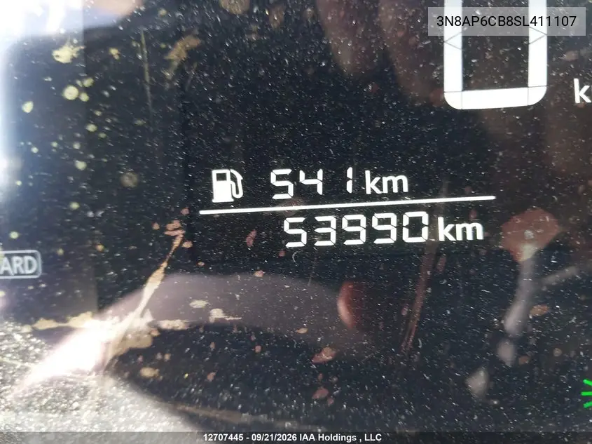 2025 NISSAN KICKS VIN 3N8AP6CB8SL411107 — фото 15