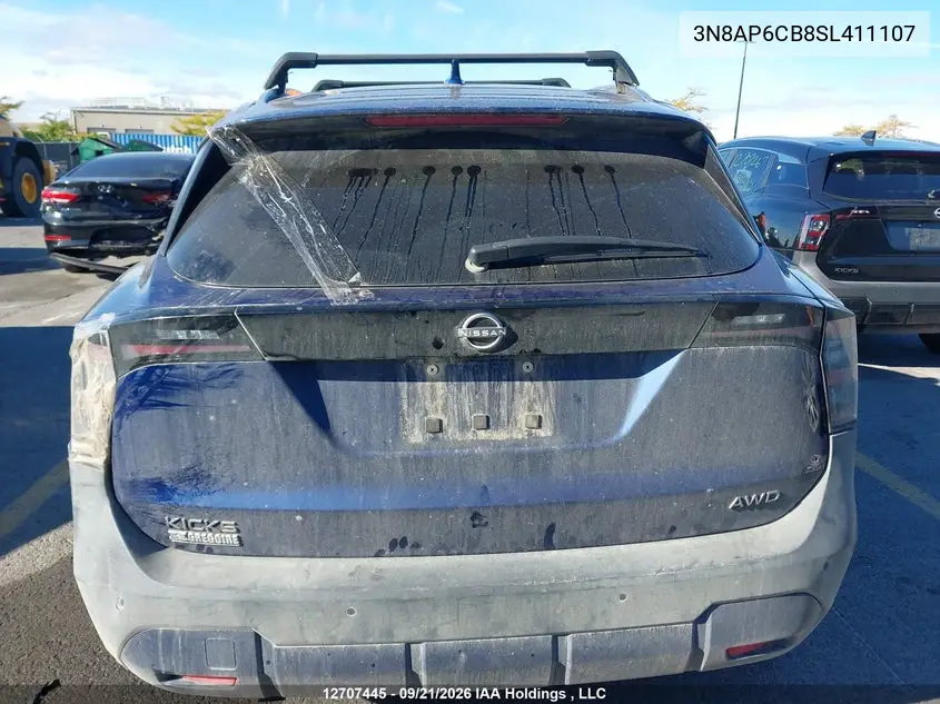 2025 NISSAN KICKS VIN 3N8AP6CB8SL411107 — фото 16