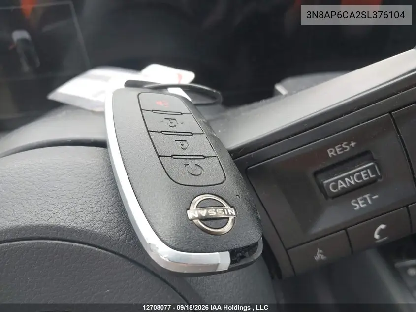 2025 NISSAN KICKS VIN 3N8AP6CA2SL376104 — фото 11
