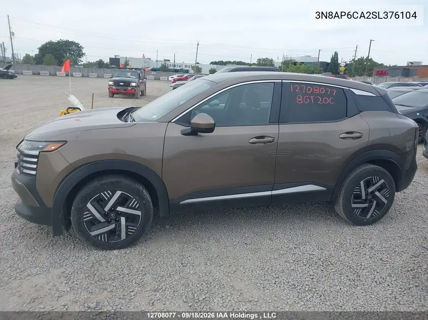 2025 NISSAN KICKS VIN 3N8AP6CA2SL376104 — фото 14