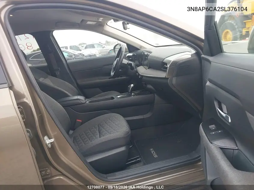 2025 NISSAN KICKS VIN 3N8AP6CA2SL376104 — фото 5