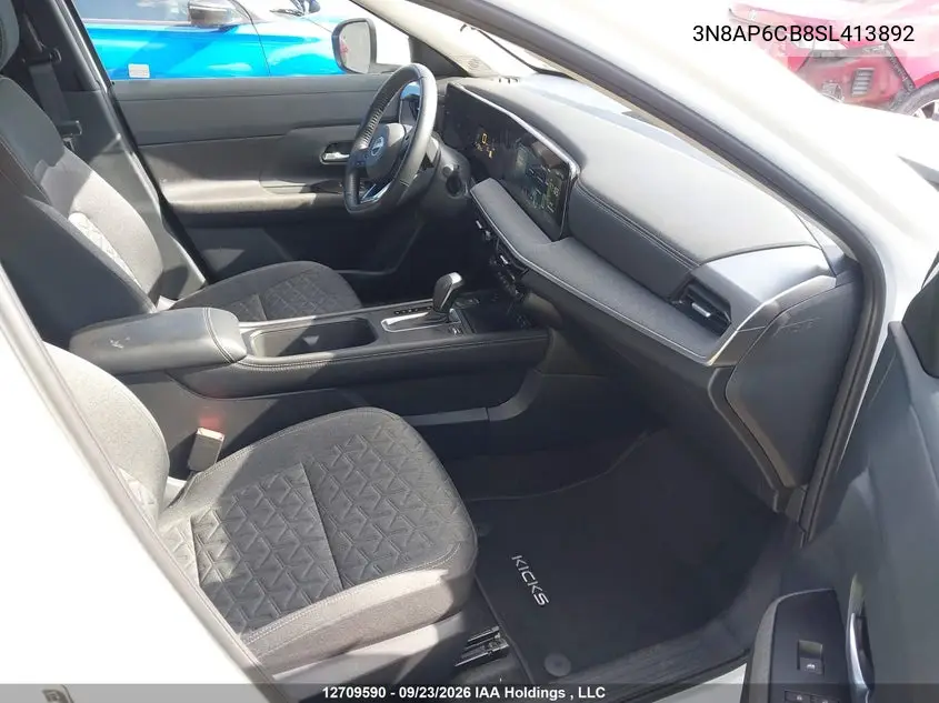 2025 NISSAN KICKS VIN 3N8AP6CB8SL413892 — фото 5