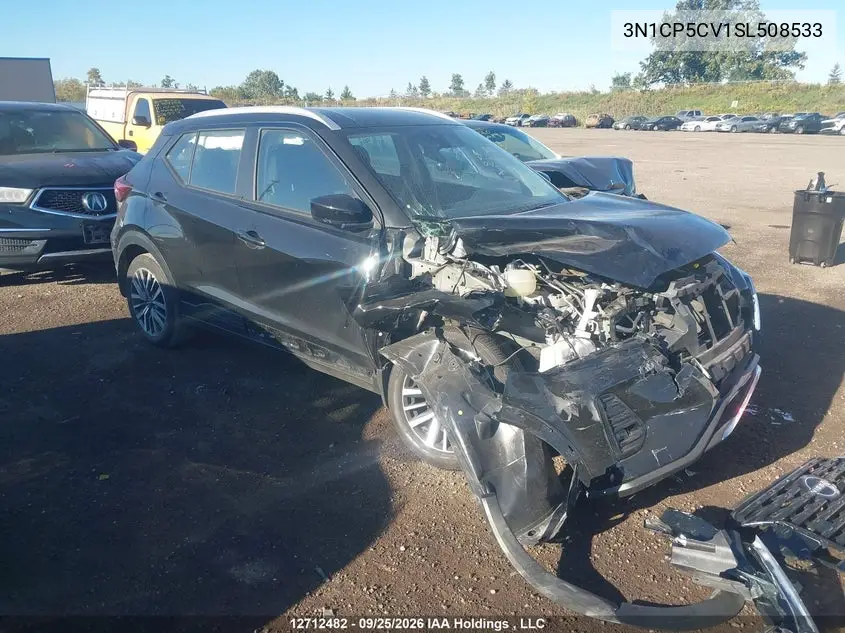 NISSAN KICKS 2025, VIN 3N1CP5CV1SL508533