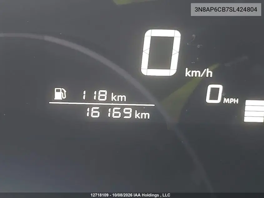 2025 NISSAN KICKS VIN 3N8AP6CB7SL424804 — фото 15