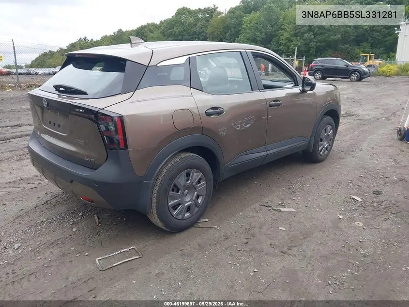 2025 NISSAN KICKS VIN 3N8AP6BB5SL331281 — фото 4