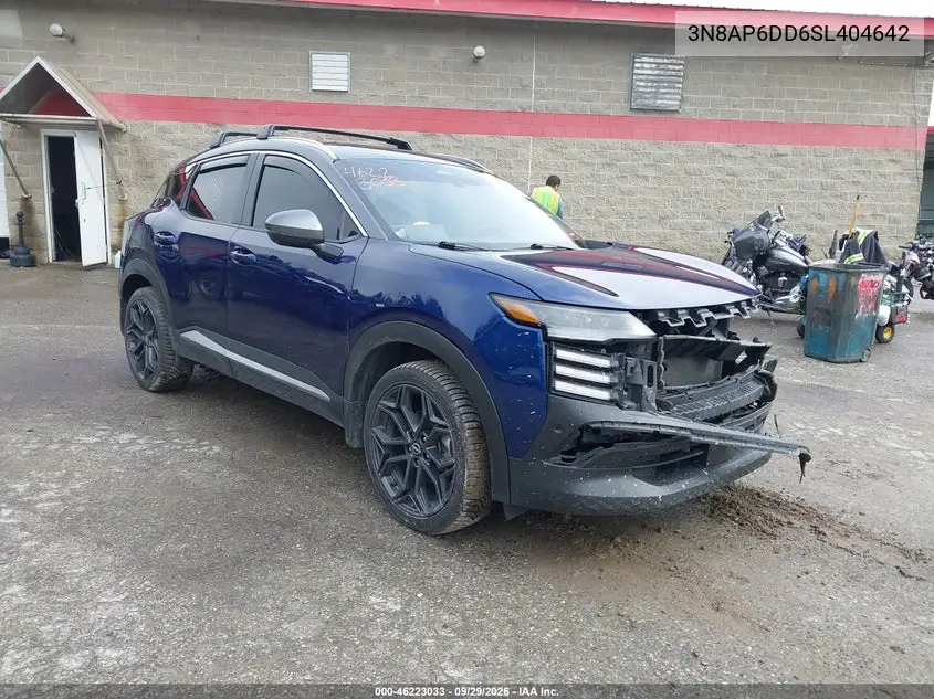 NISSAN KICKS 2025, VIN 3N8AP6DD6SL404642