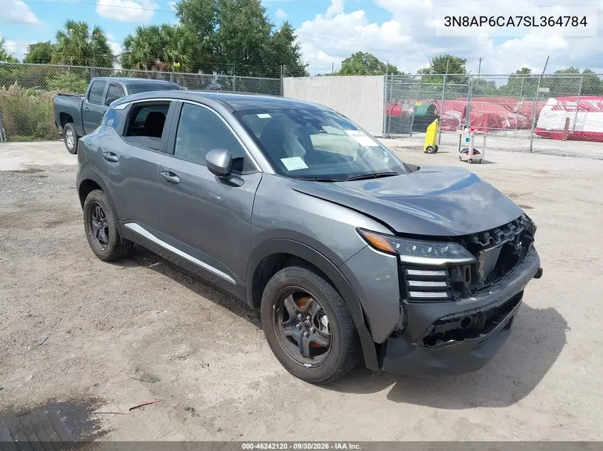 NISSAN KICKS 2025, VIN 3N8AP6CA1SL364784