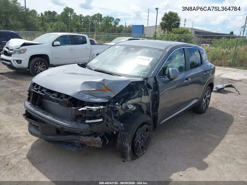 2025 NISSAN KICKS VIN 3N8AP6CA1SL364784 — фото 2