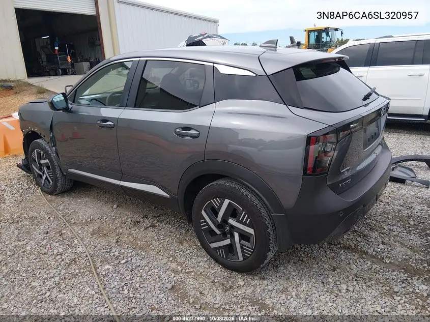 2025 NISSAN KICKS VIN 3N8AP6CA6SL320957 — фото 3