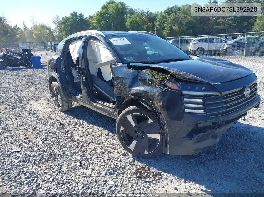 NISSAN KICKS 2025, VIN 3N8AP6DC7SL392928