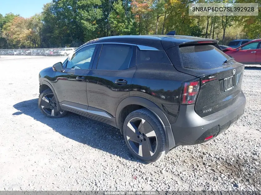 2025 NISSAN KICKS VIN 3N8AP6DC7SL392928 — фото 3