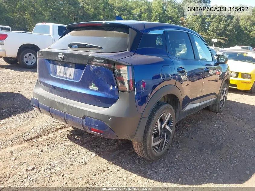 2025 NISSAN KICKS VIN 3N8AP6CA3SL345492 — фото 4