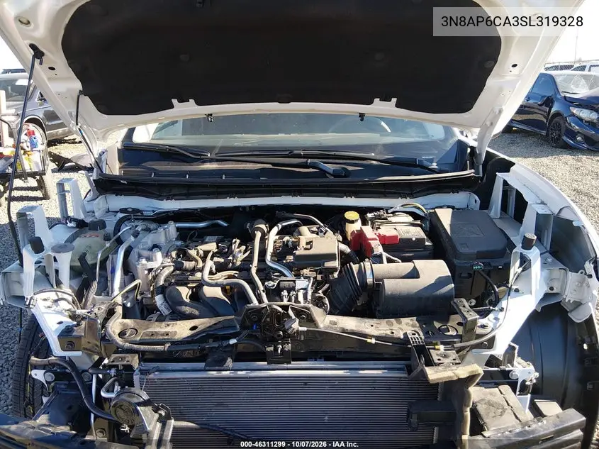 2025 NISSAN KICKS VIN 3N8AP6CA3SL319328 — фото 10