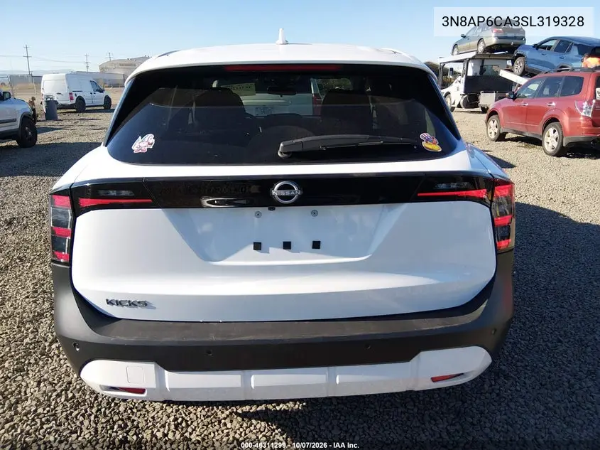 2025 NISSAN KICKS VIN 3N8AP6CA3SL319328 — фото 17