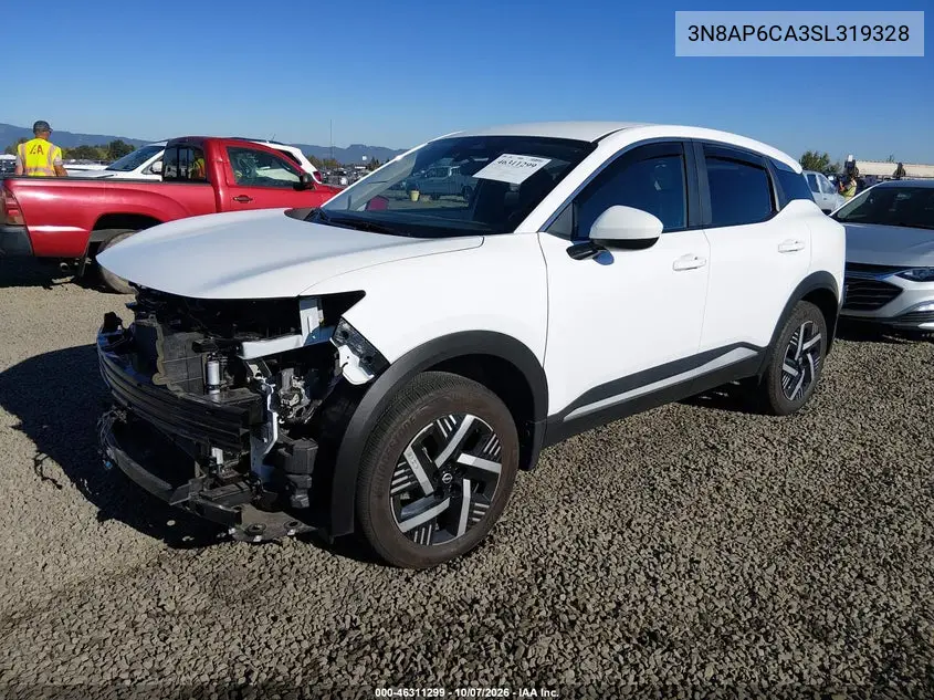 2025 NISSAN KICKS VIN 3N8AP6CA3SL319328 — фото 2