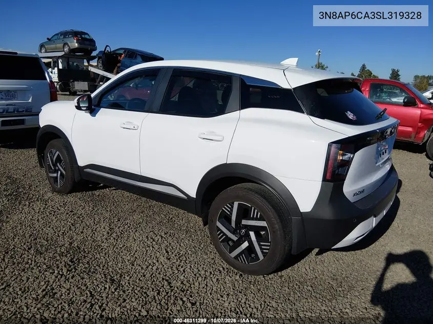 2025 NISSAN KICKS VIN 3N8AP6CA3SL319328 — фото 3