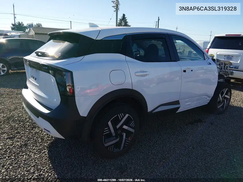 2025 NISSAN KICKS VIN 3N8AP6CA3SL319328 — фото 4