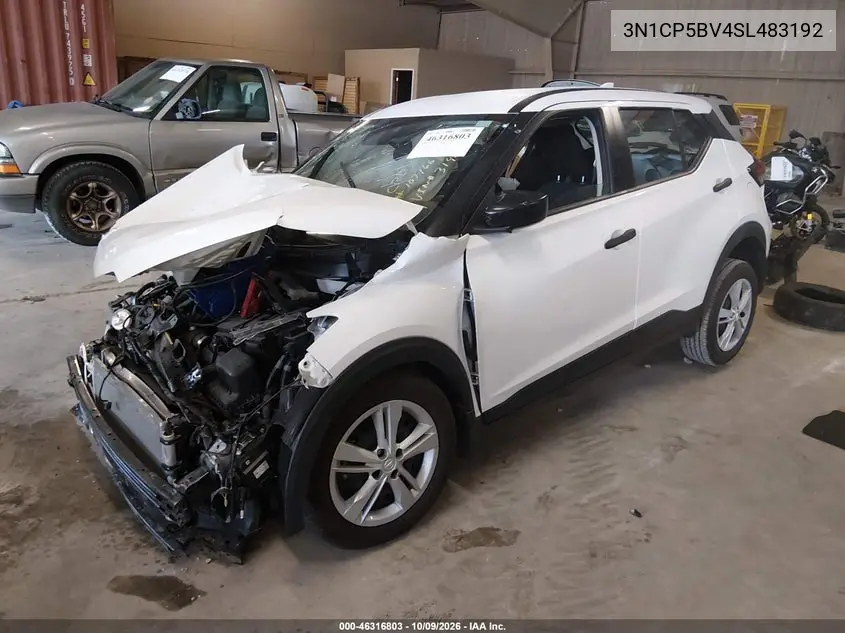 2025 NISSAN KICKS VIN 3N1CP5BV4SL483192 — фото 2
