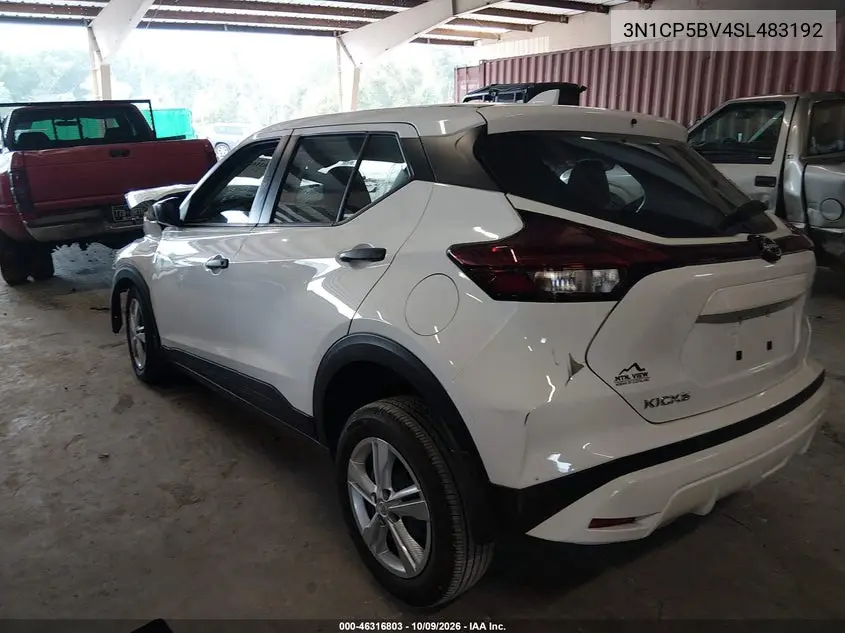 2025 NISSAN KICKS VIN 3N1CP5BV4SL483192 — фото 3
