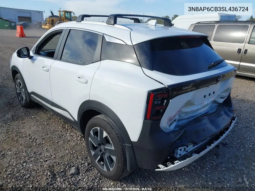 2025 NISSAN KICKS VIN 3N8AP6CB3SL436724 — фото 3