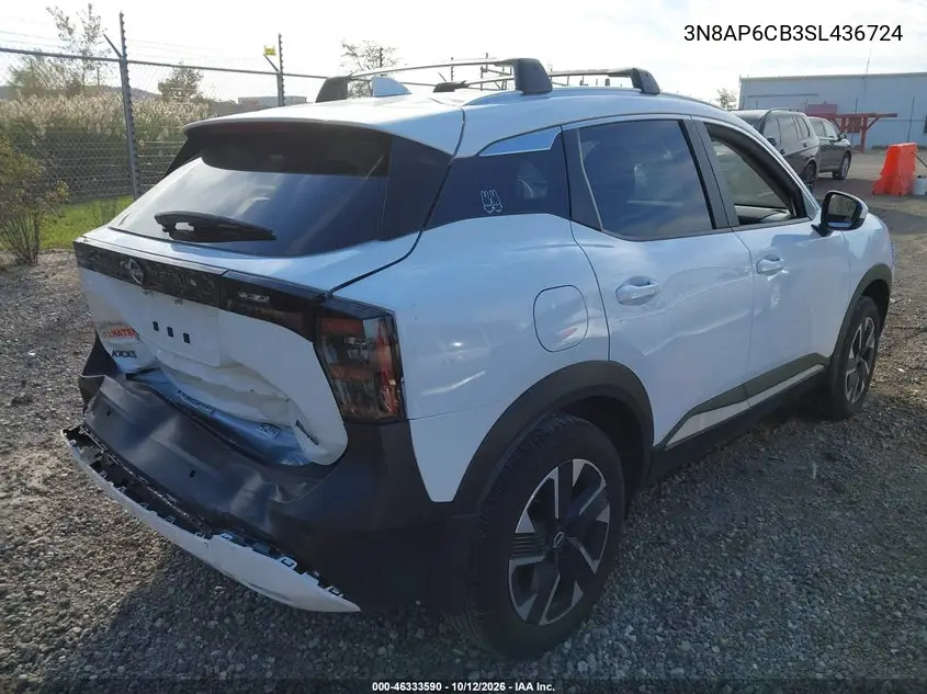 2025 NISSAN KICKS VIN 3N8AP6CB3SL436724 — фото 4