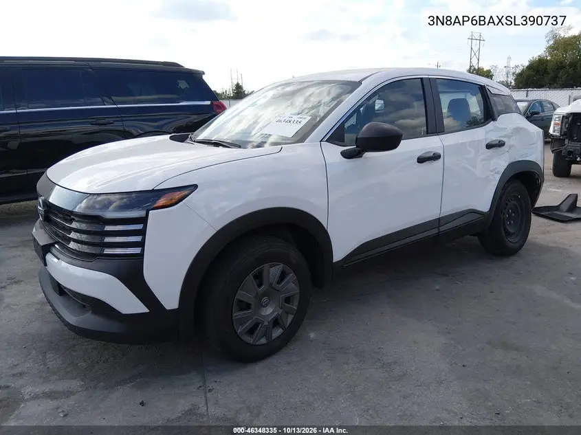 2025 NISSAN KICKS VIN 3N8AP6BAXSL390737 — фото 2