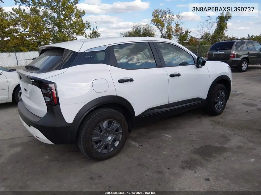 2025 NISSAN KICKS VIN 3N8AP6BAXSL390737 — фото 4
